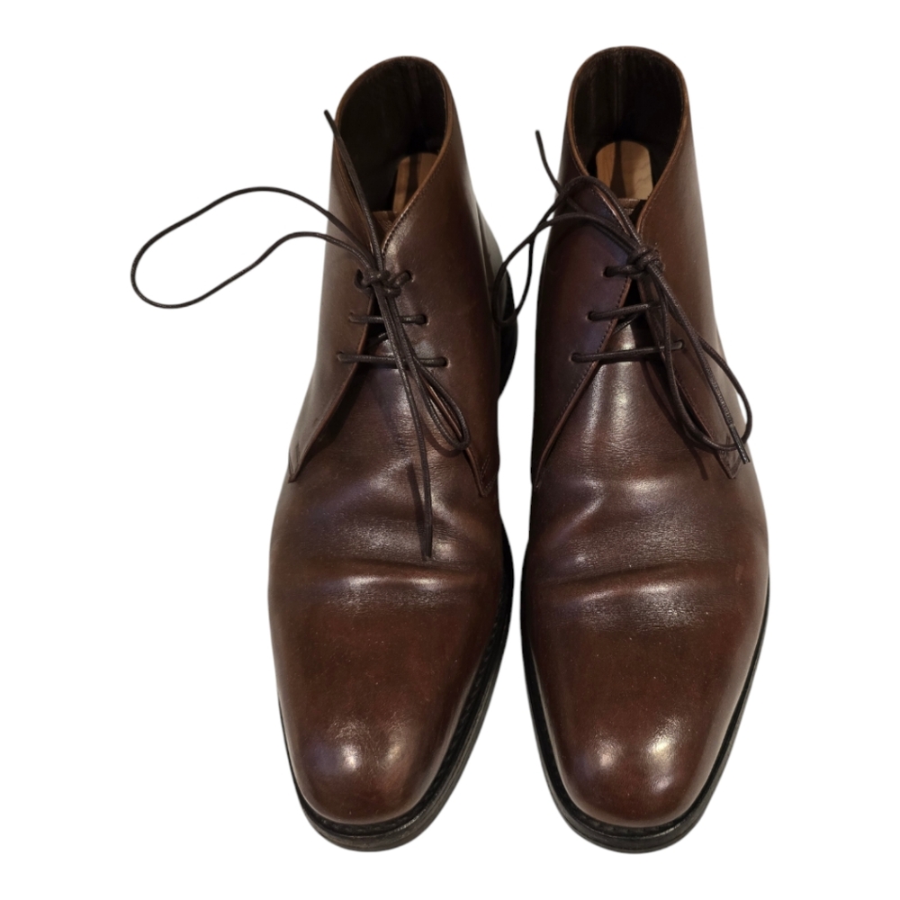 Men's Brown Leather Dress Shoes US 10.5